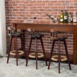 Stylish Wooden Bar Chairs