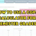 CGPA Calculator 2023