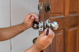 wooden door locks
