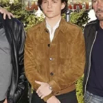 tom holland leather jacket