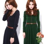 Long sleeve dresses for women